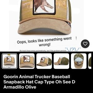 Goorin Bros Olive and Tan Trucker Hat